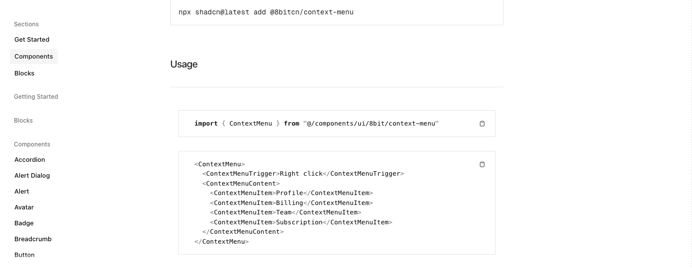 8bitcn/ui thumbnail 2